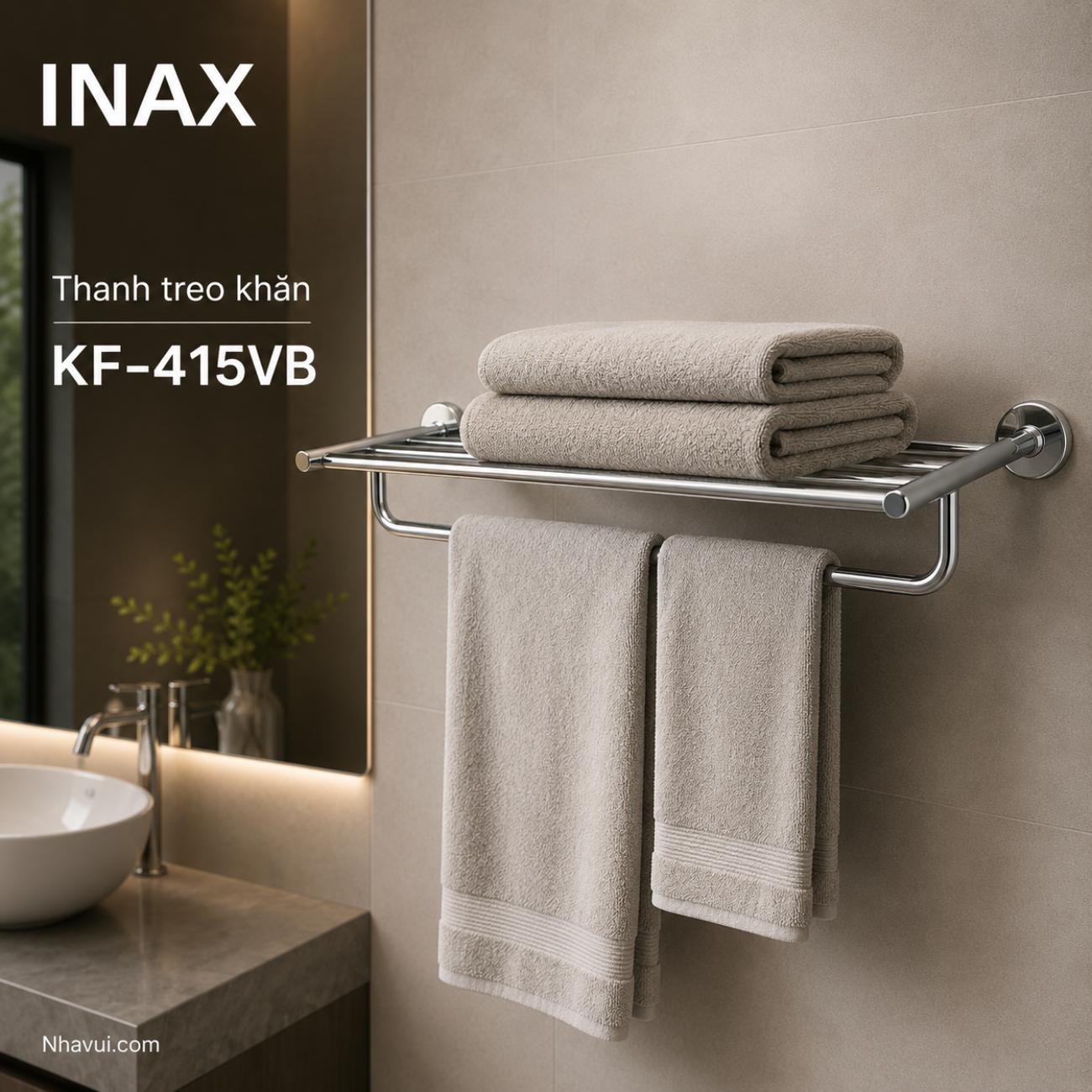 Thanh treo khăn INAX KF-415VA / KF-415VB / KF-415VW